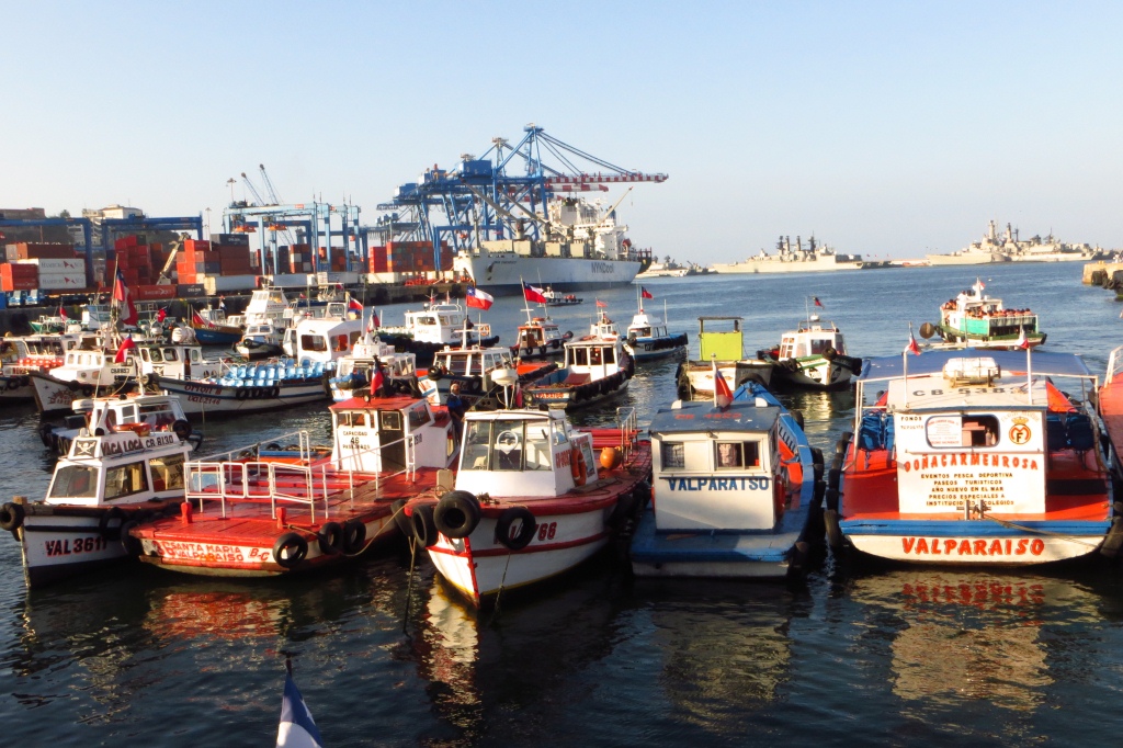 Valparaiso, c'est aussi un gros port !