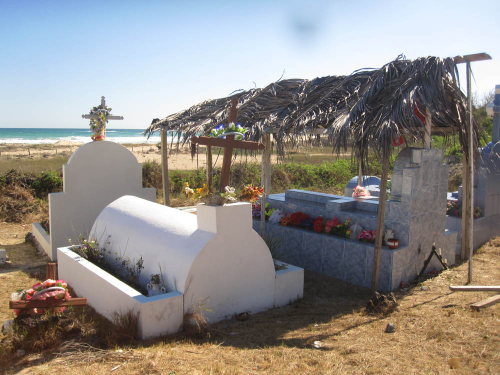 Le cimetière de Puerto Villamil