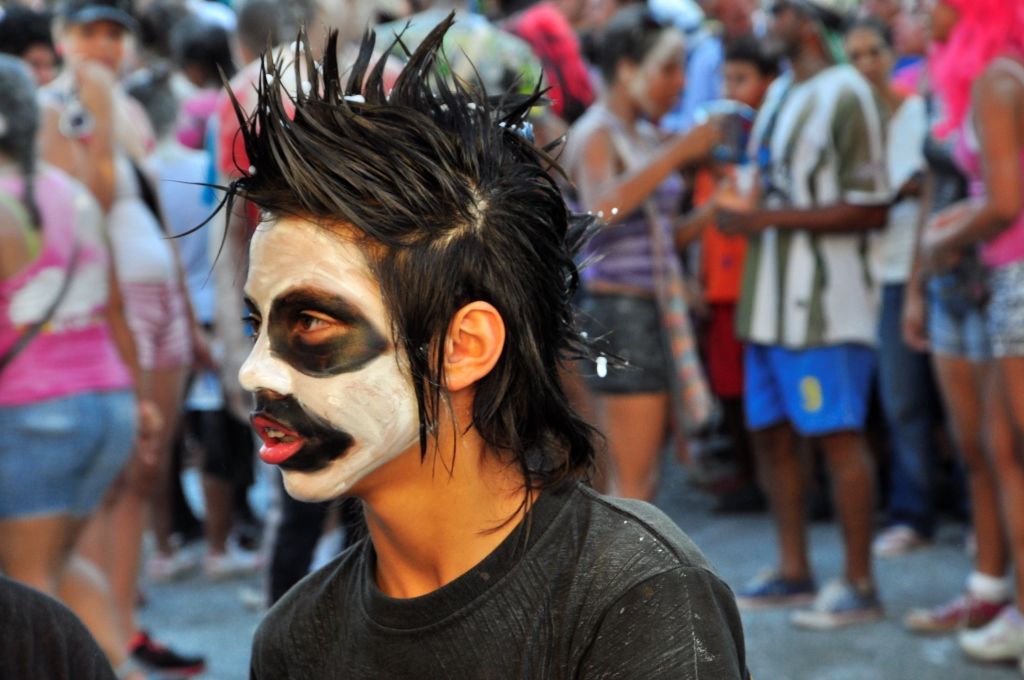 Santa Fe de Antioquia, le défilé du carnaval